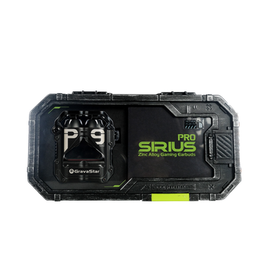 GravaStar Sirius Pro P9 真無線藍牙5.2耳機 Matt Black